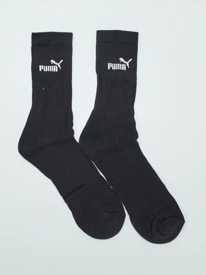 PACK DE 6 PARES DE CALCETINES 'PUMA'  NEGRO