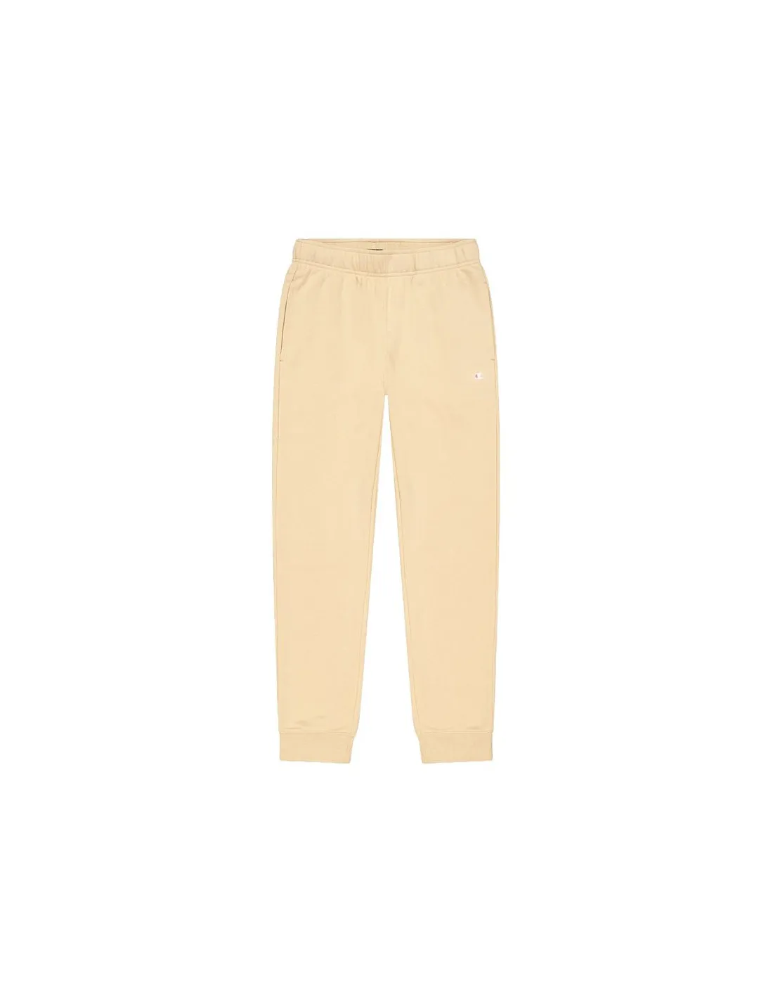 Pantalones Champion Rib Cuff Beige Hombre
