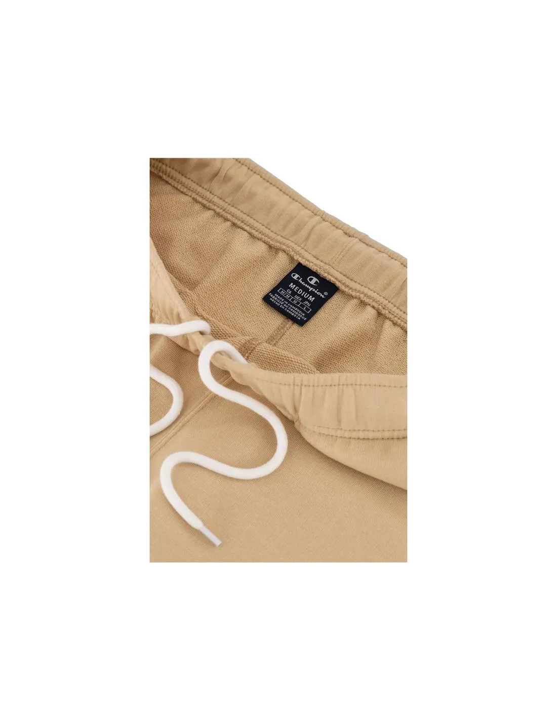 Pantalones Champion Rib Cuff Beige Hombre