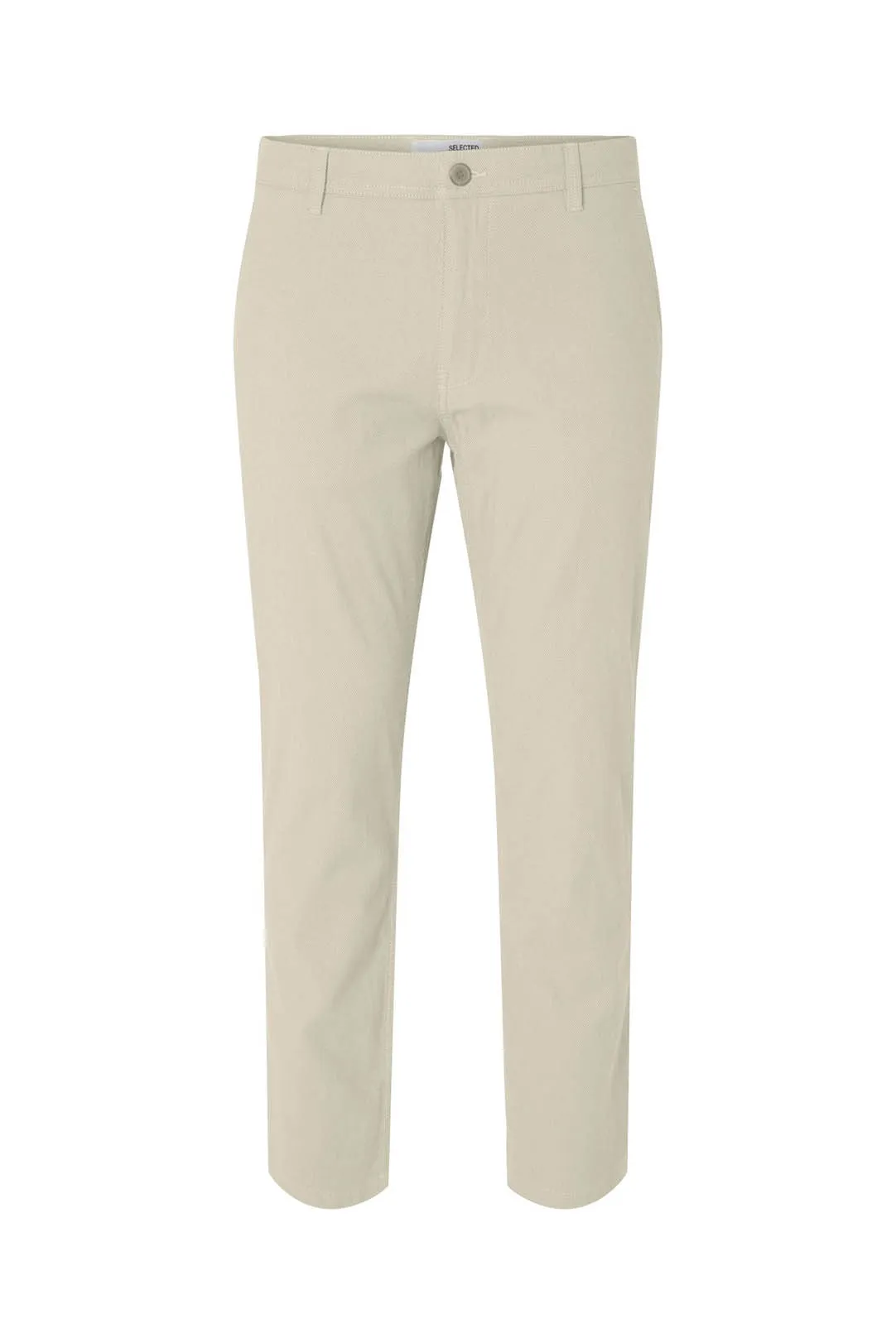 PANTALÓN CHINO LINO SLH175 BEIGE