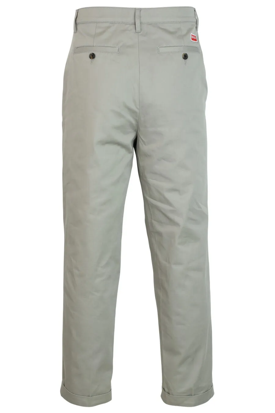 Pantalón beige con minilogo