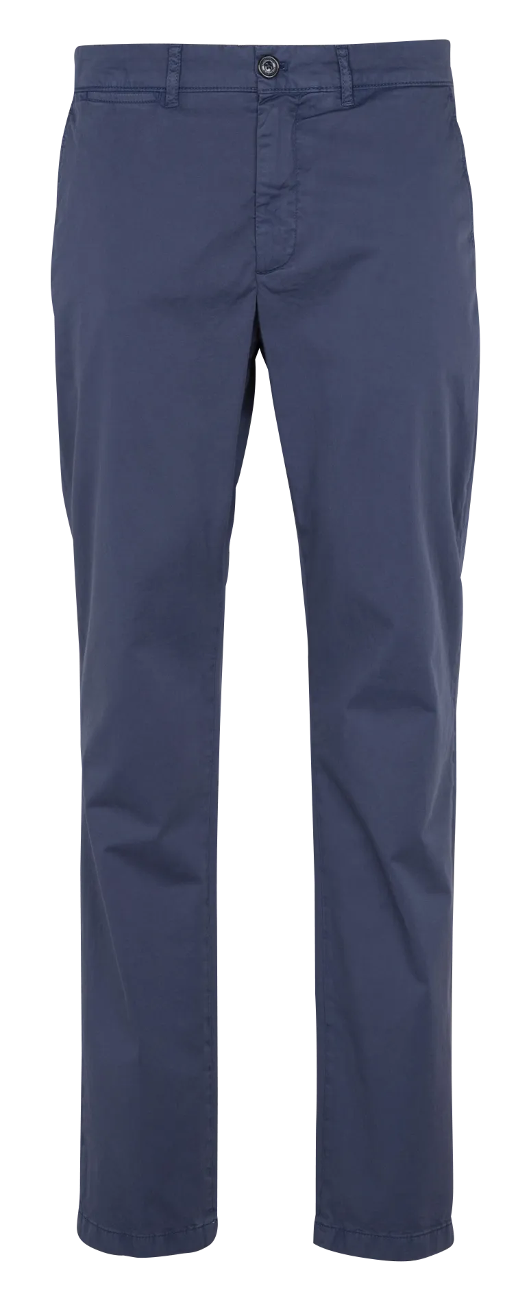 Pantalón chino de mezcla de algodón en azul
