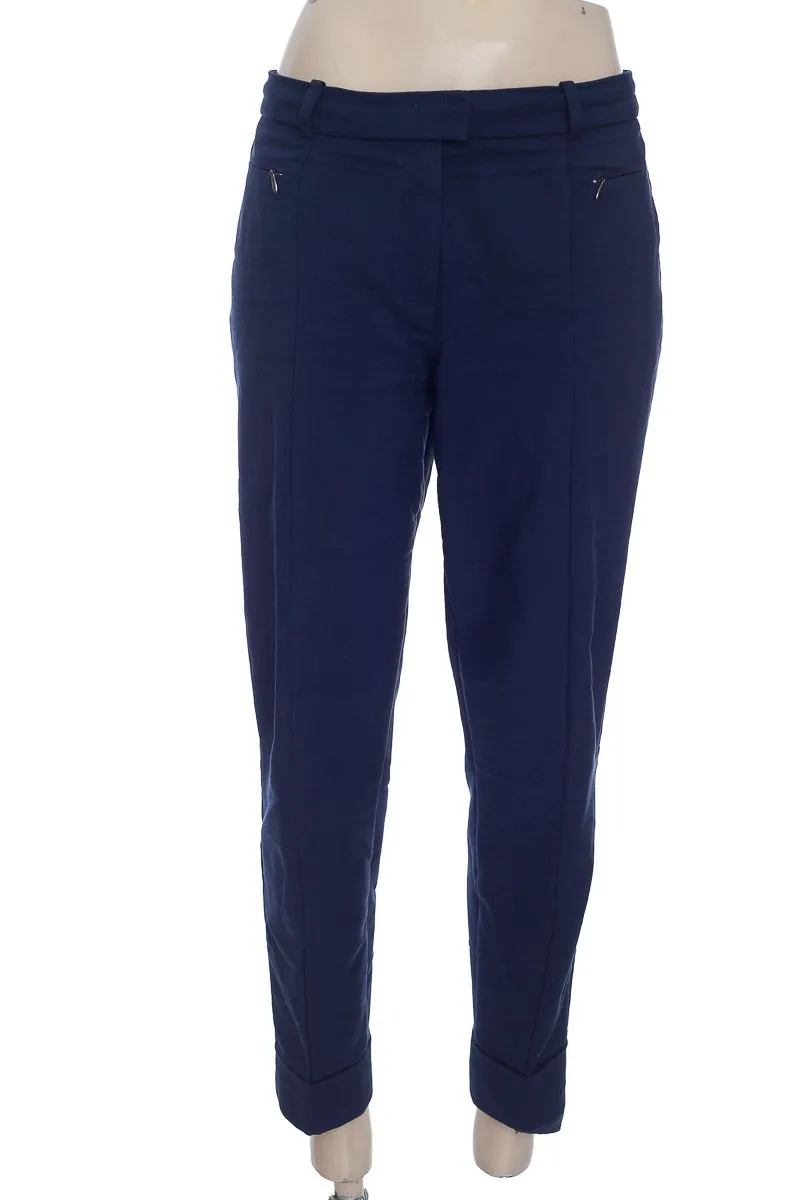 PANTALóN COLOR AZUL  ESPRIT