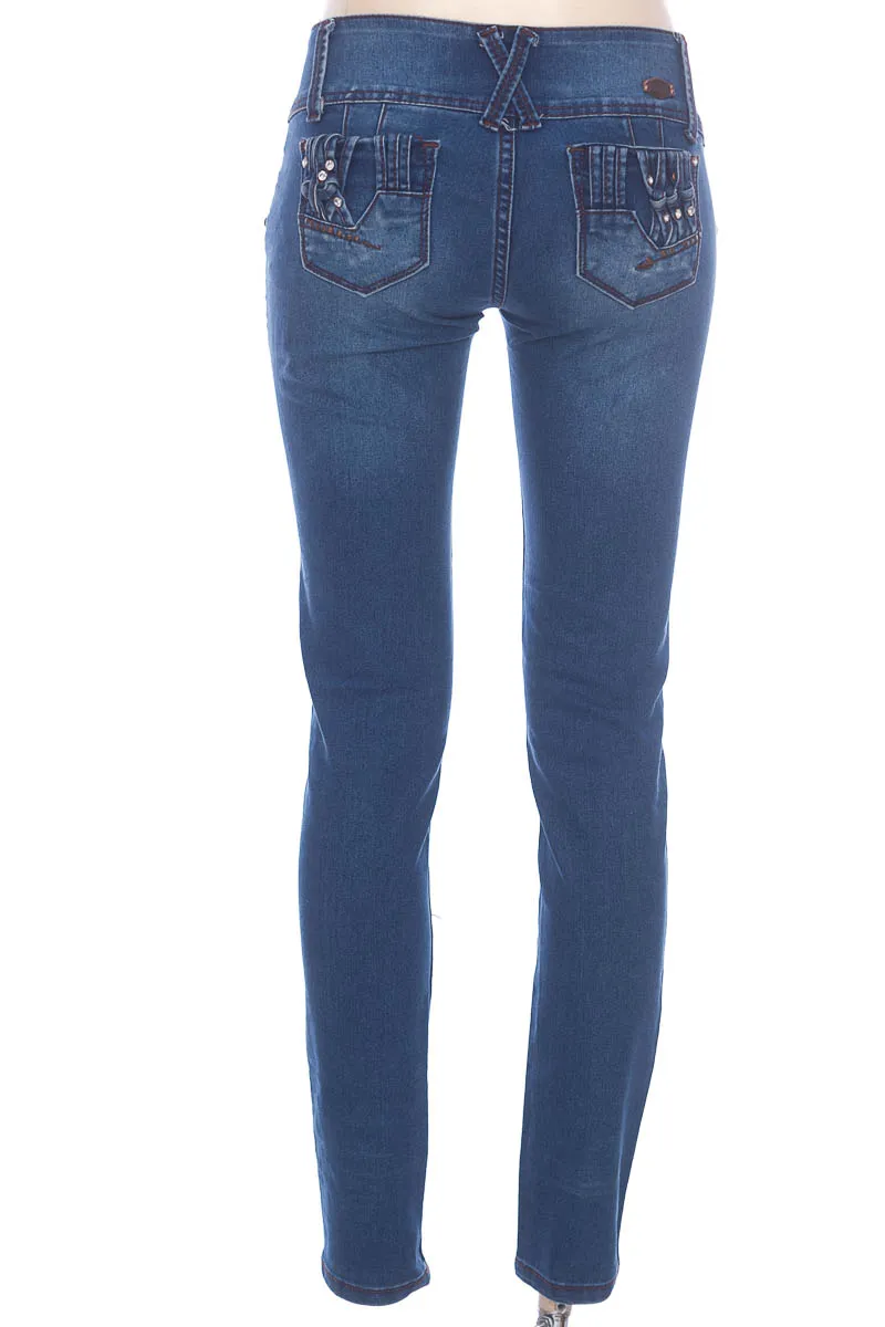 PANTALóN COLOR AZUL  SEPTIMA