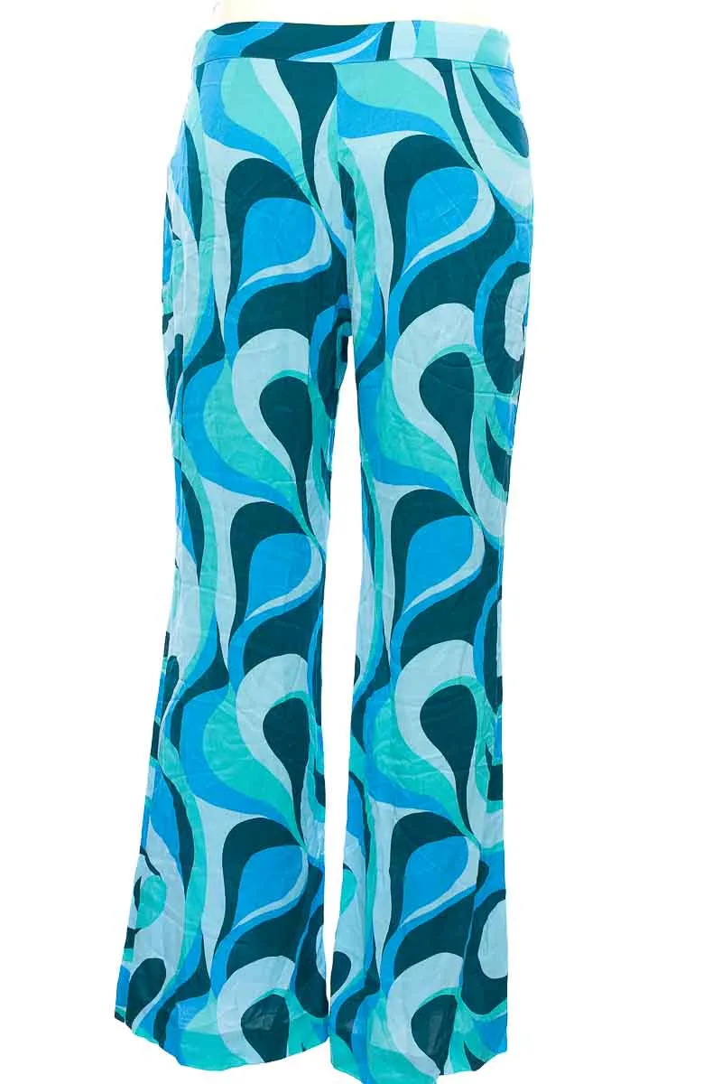 PANTALóN COLOR AZUL  ZARA