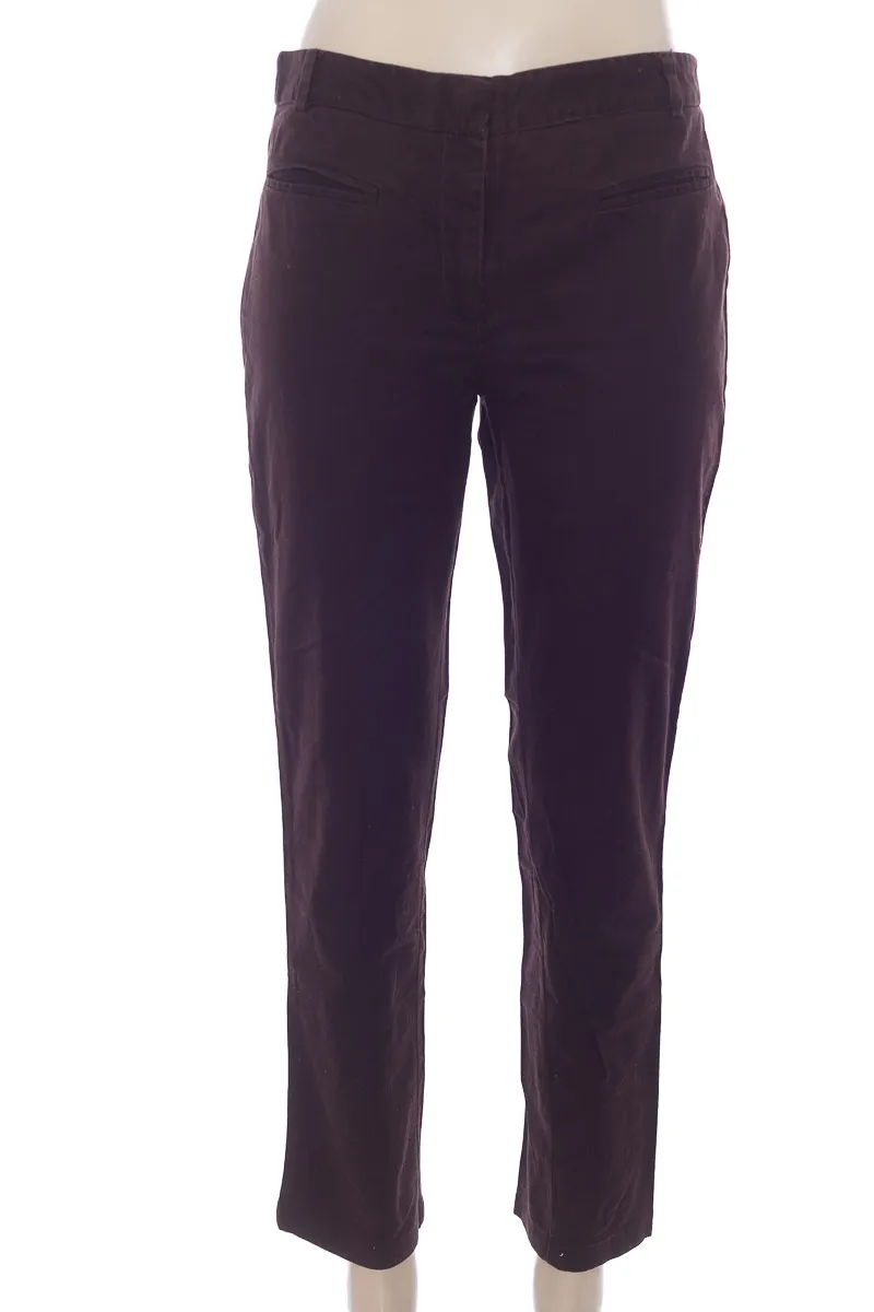 PANTALóN COLOR CAFé  ZARA