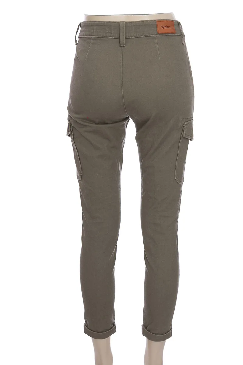 PANTALóN COLOR VERDE  SYBILLA