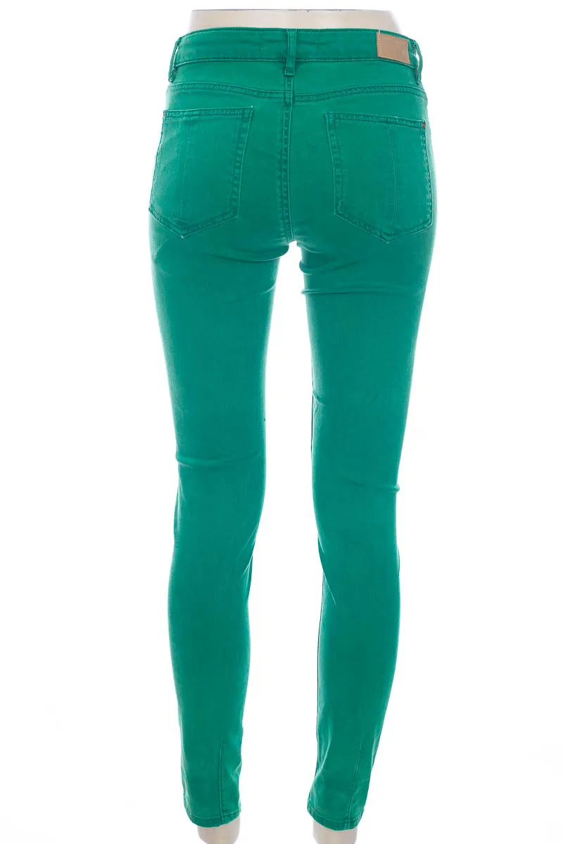 PANTALóN COLOR VERDE  ZARA