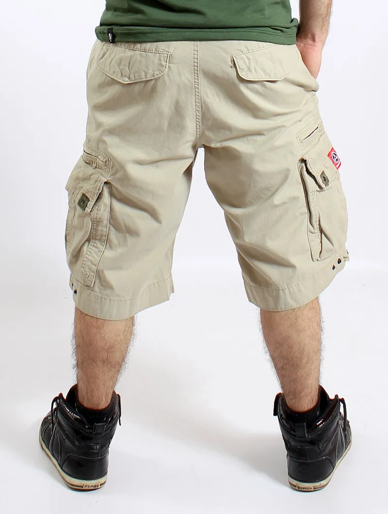 Pantalón corto cargo Molecule 45020, Beige
