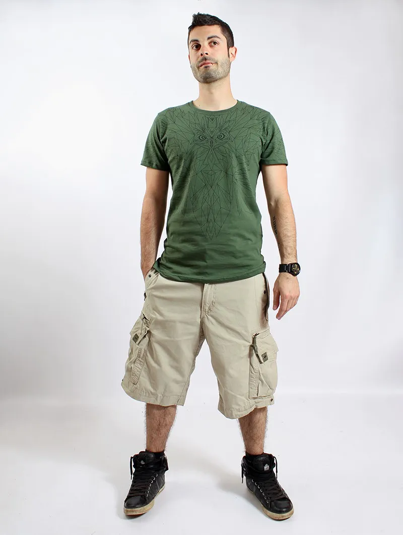 Pantalón corto cargo Molecule 45020, Beige