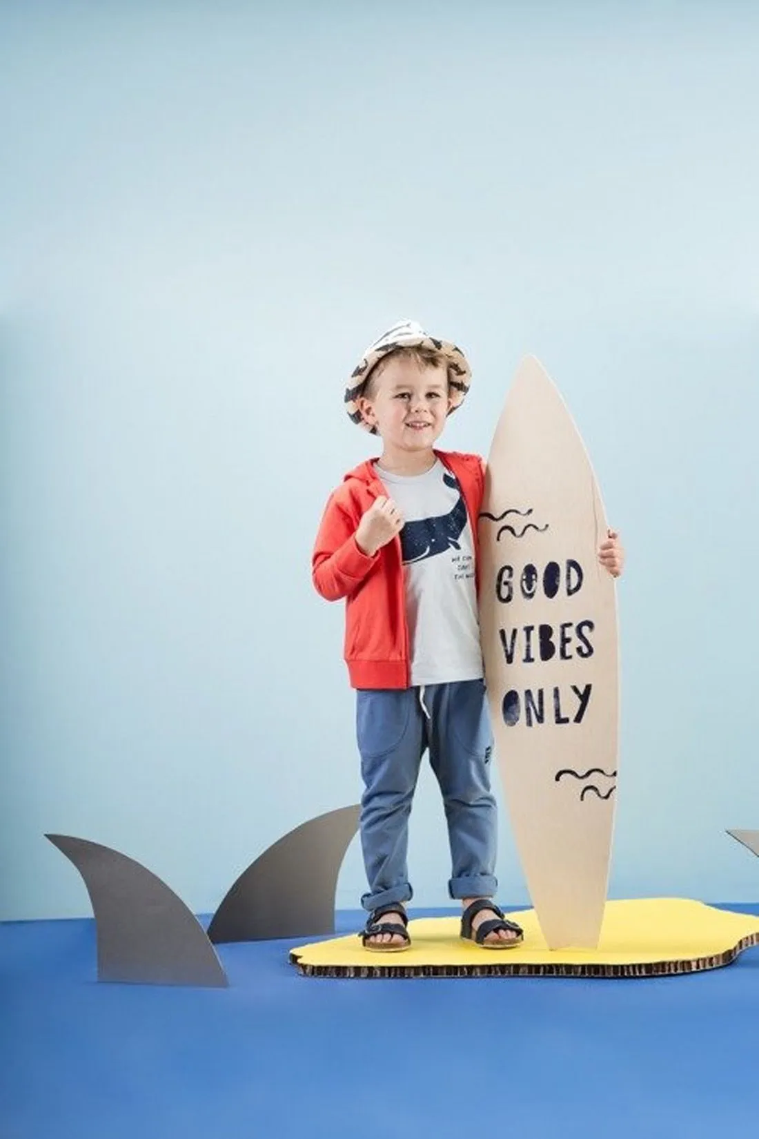 Pantalón de niño azul colección Oceans Dream