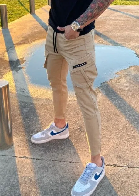 PANTALóN OVDS CARGO  KG BEIGE