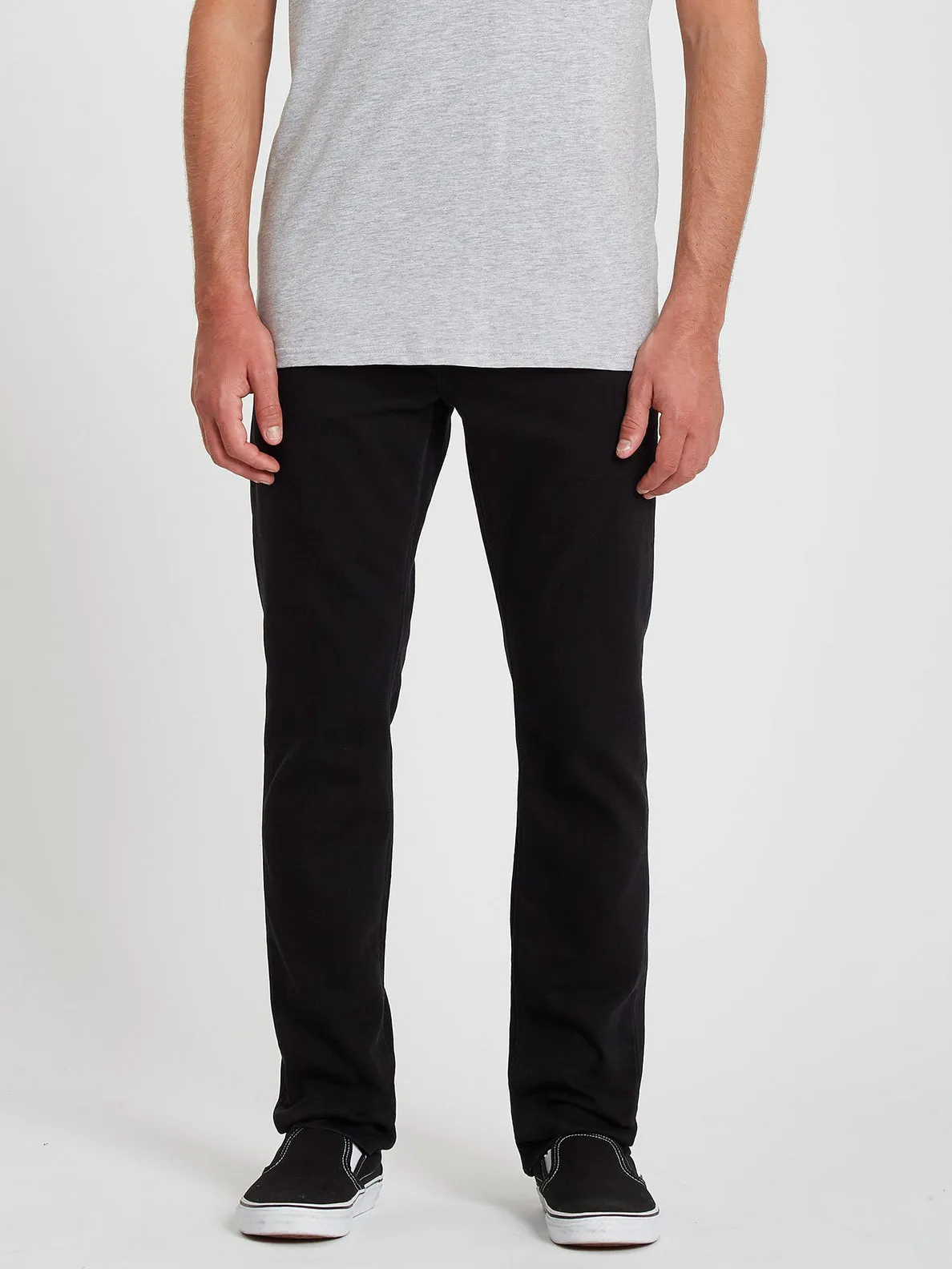 Pantalón VOLCOM Vaqueros corte ceñido para Hombre 2 X VORTA TAPERED – BLACK OUT Ref. A1932101_BKO negro tejano