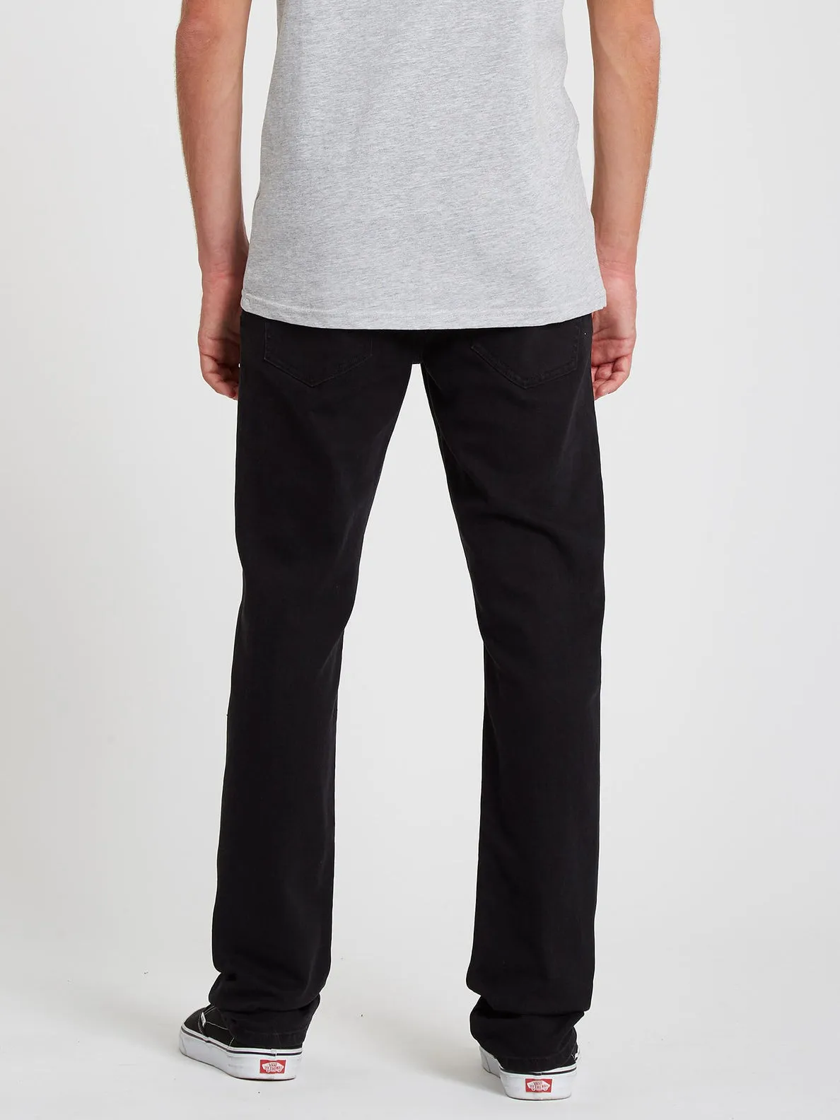 Pantalón VOLCOM Vaqueros corte ceñido para Hombre 2 X VORTA TAPERED – BLACK OUT Ref. A1932101_BKO negro tejano