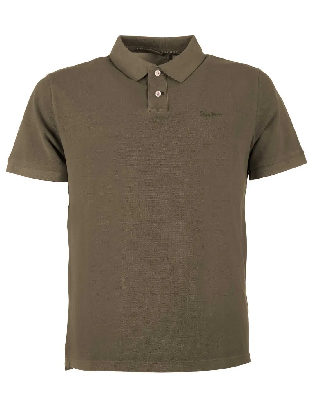 PEPE JEANS  POLO VERDE MILITAR PM542099 NEW OLIVER HOMBRE