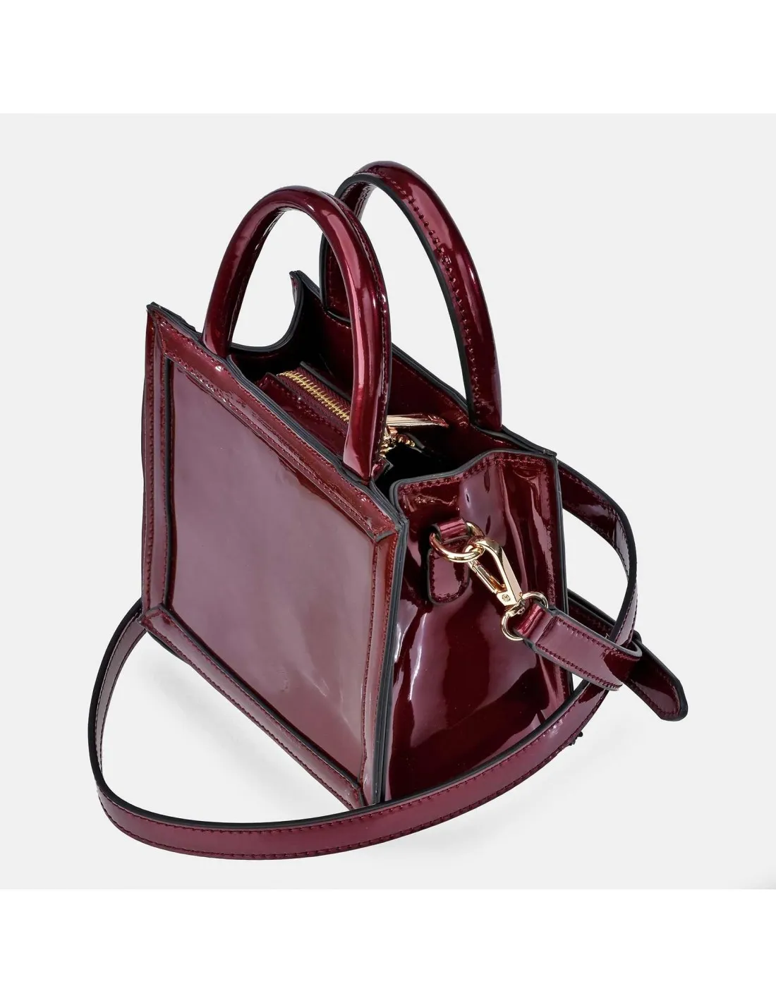 PIERRE CARDIN Bolso de mano en Charol para mujer