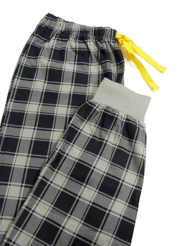 Pijama Disney mod. Mickey Grey en algodón con puños