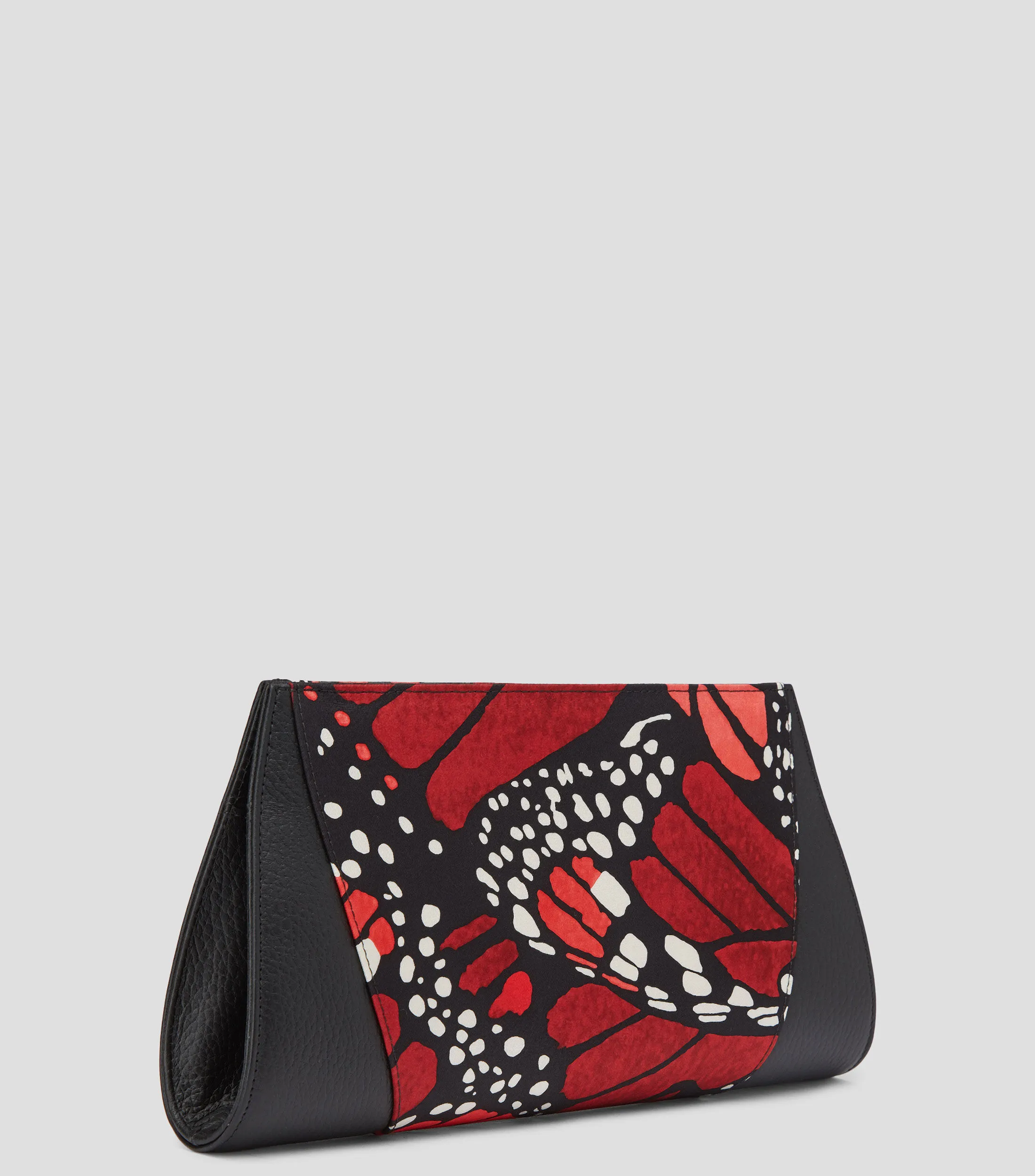 Pineda Covalin Bolso Clutch Mariposa Bordada Mujer