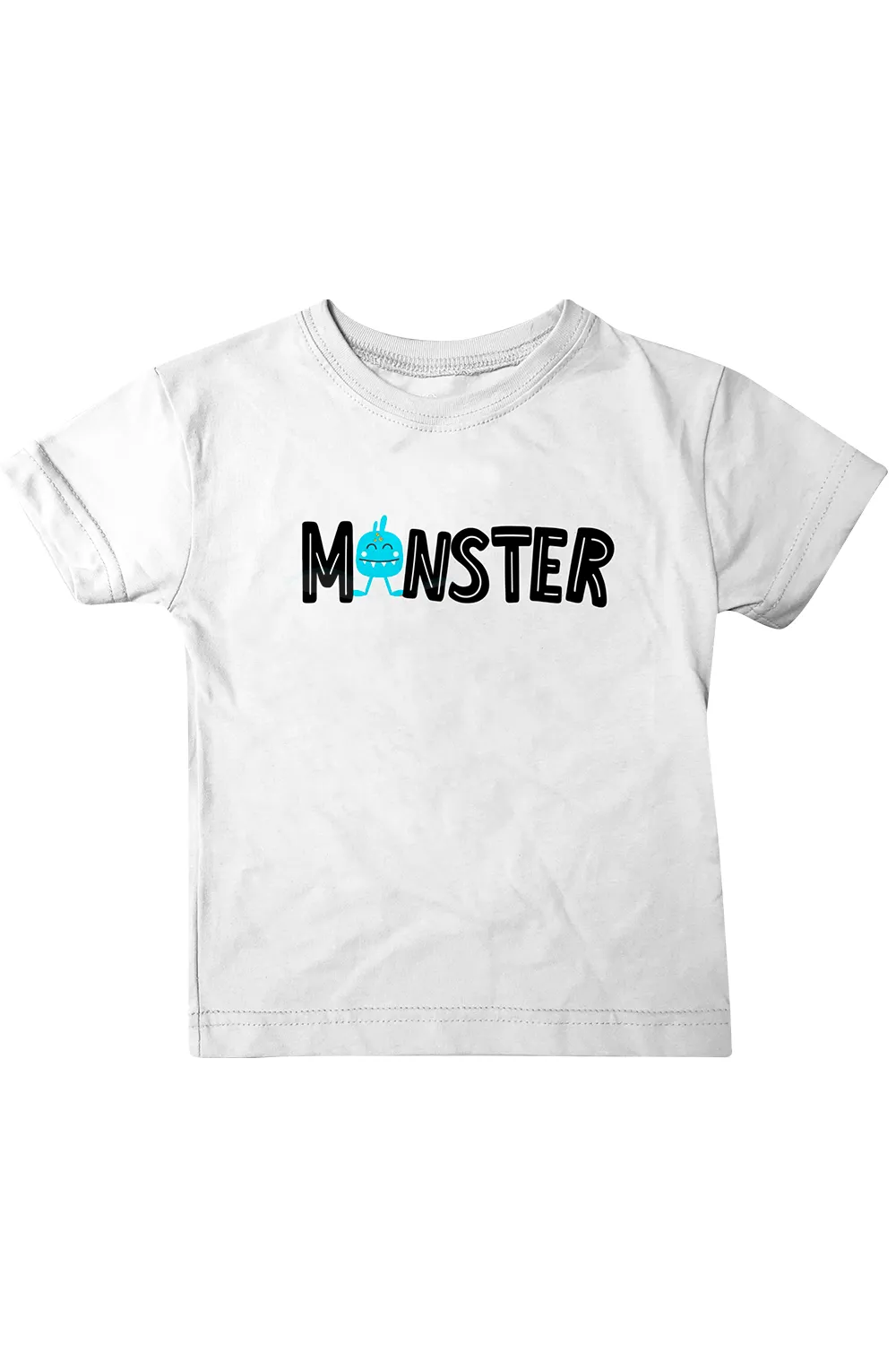 Playera Bebé manga corta . Monster