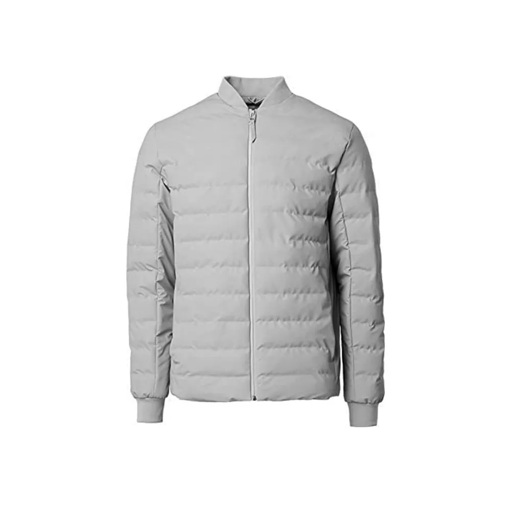Plumón Impermeable Unisex Rains TREKKER JACKET Color Gris Cemento