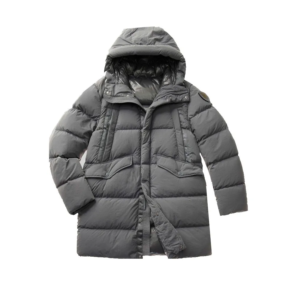 Plumón Largo Blauer WBTUK03352 Color Gris