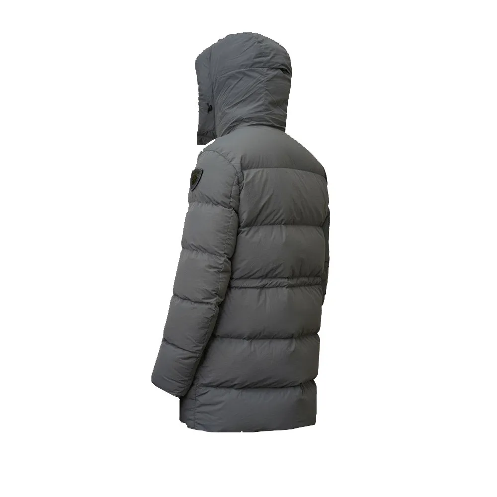Plumón Largo Blauer WBTUK03352 Color Gris