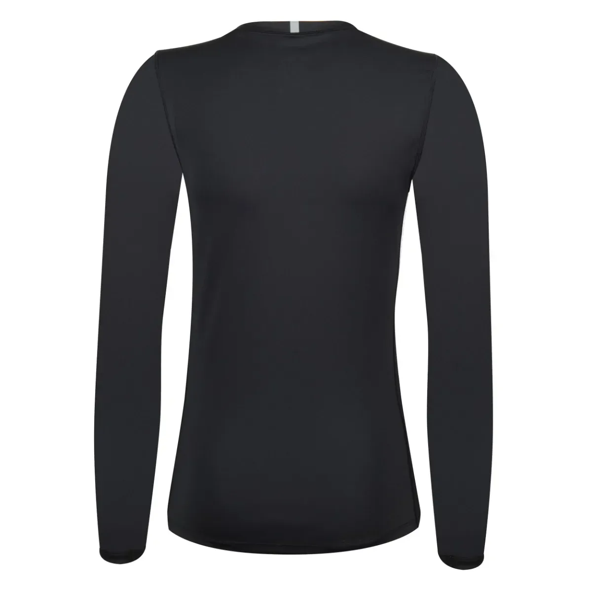 Polera Manga Larga Running Mujer New Balance Negra