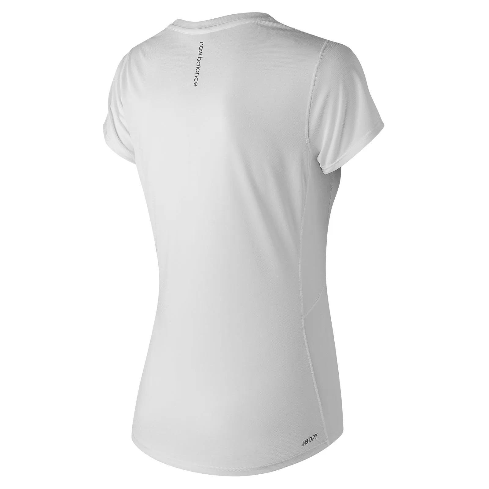 Polera Running Mujer New Balance Accelerate Blanca