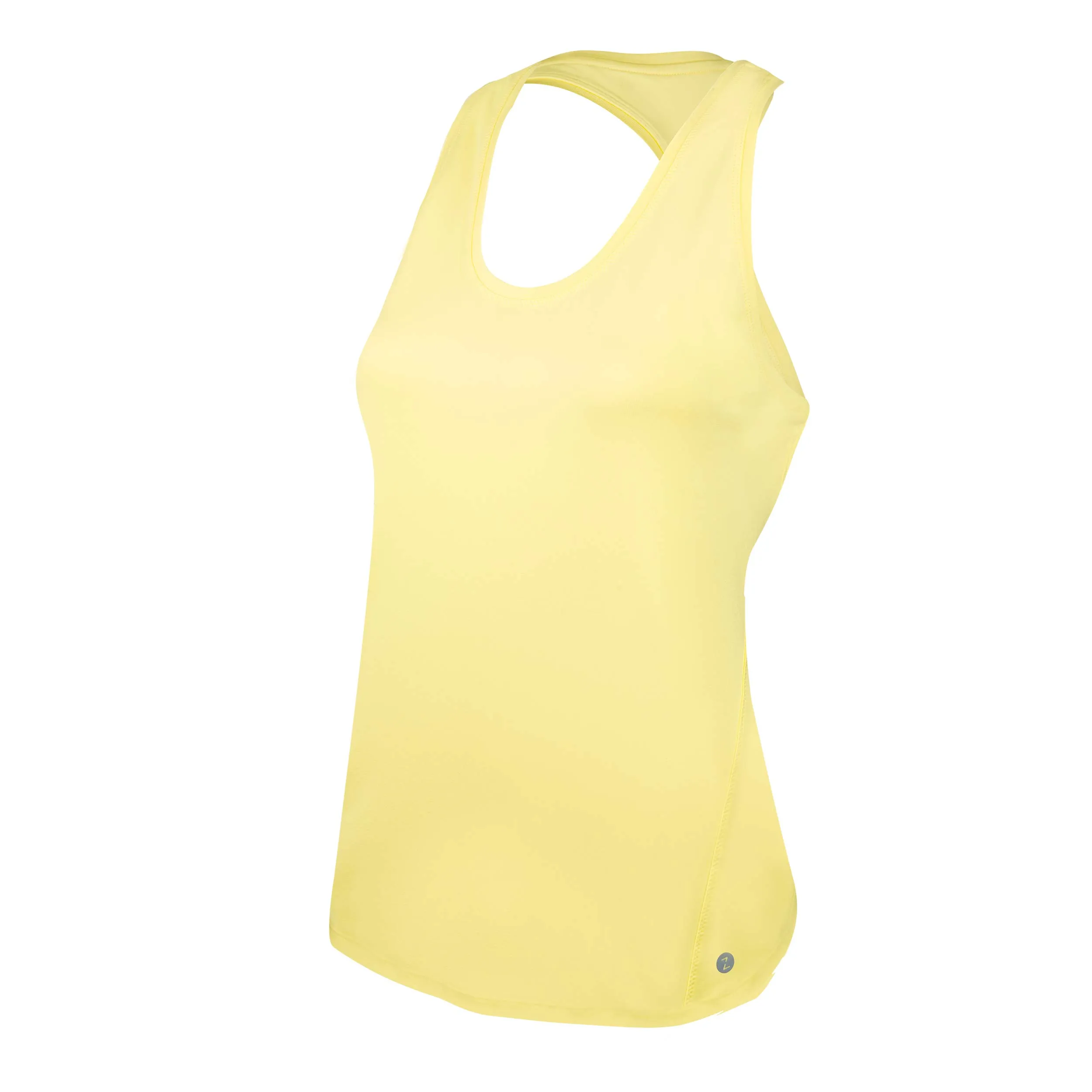 Polera Running Mujer ZVibes Athletic Amarillo