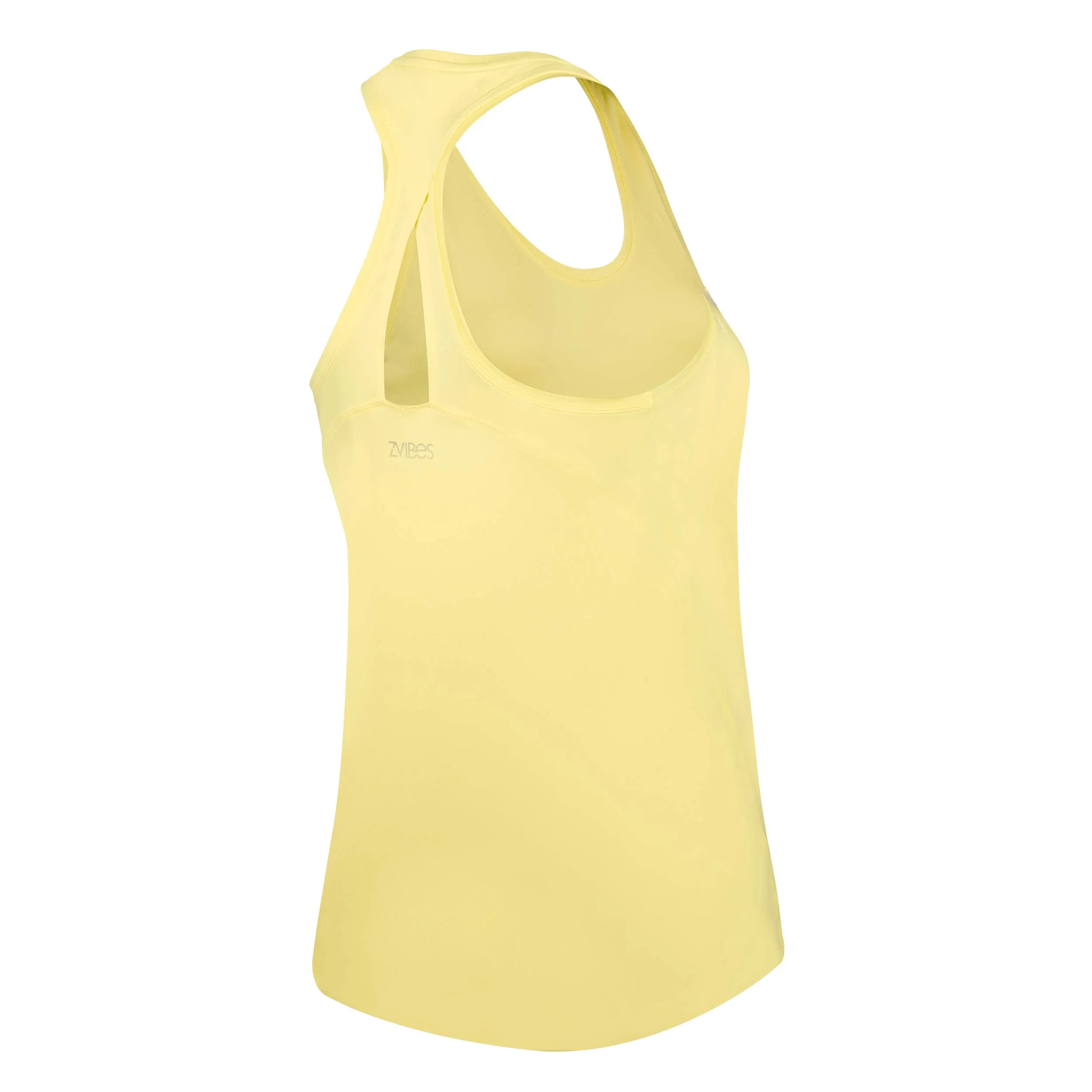 Polera Running Mujer ZVibes Athletic Amarillo