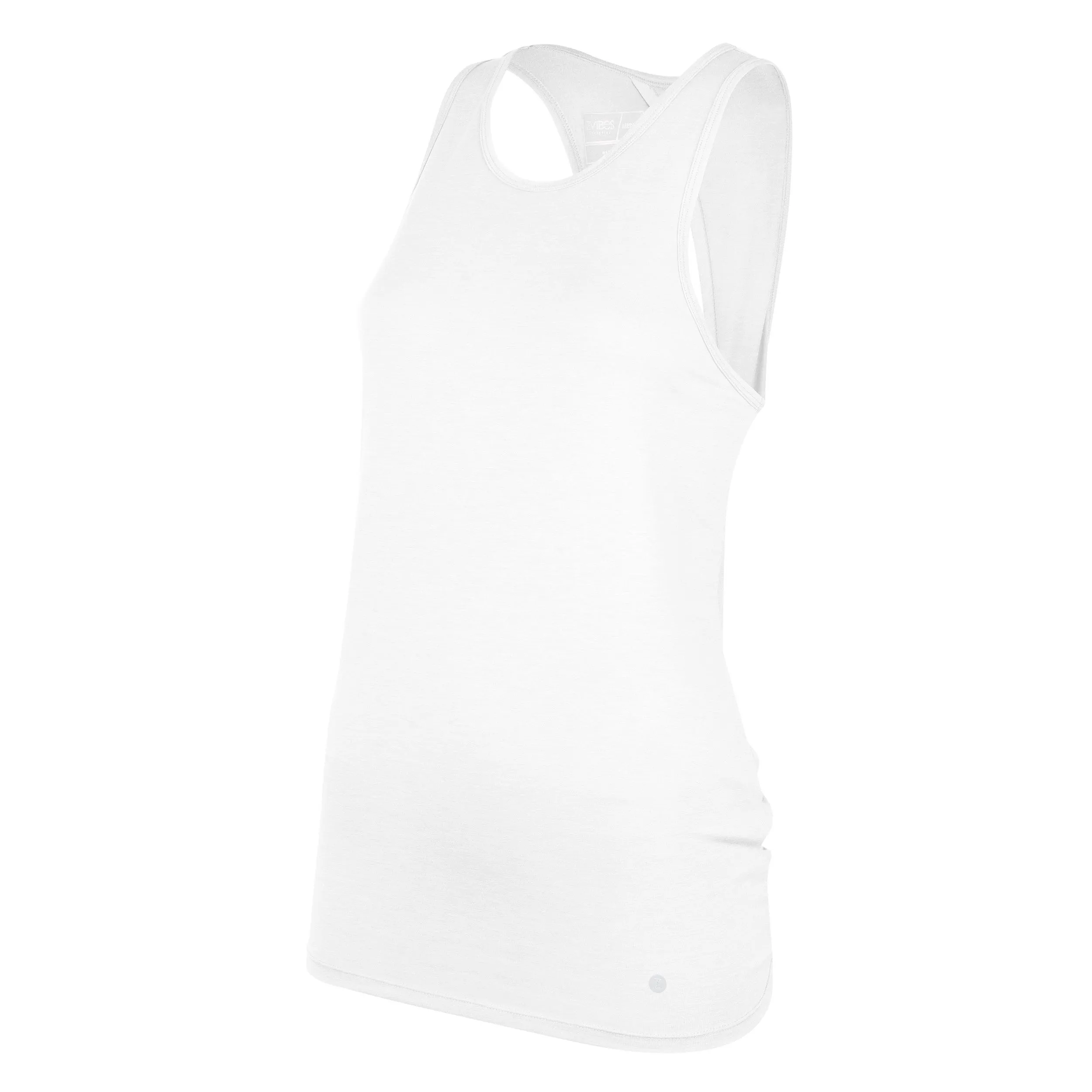 Polera Running Mujer ZVibes Basic Blanco