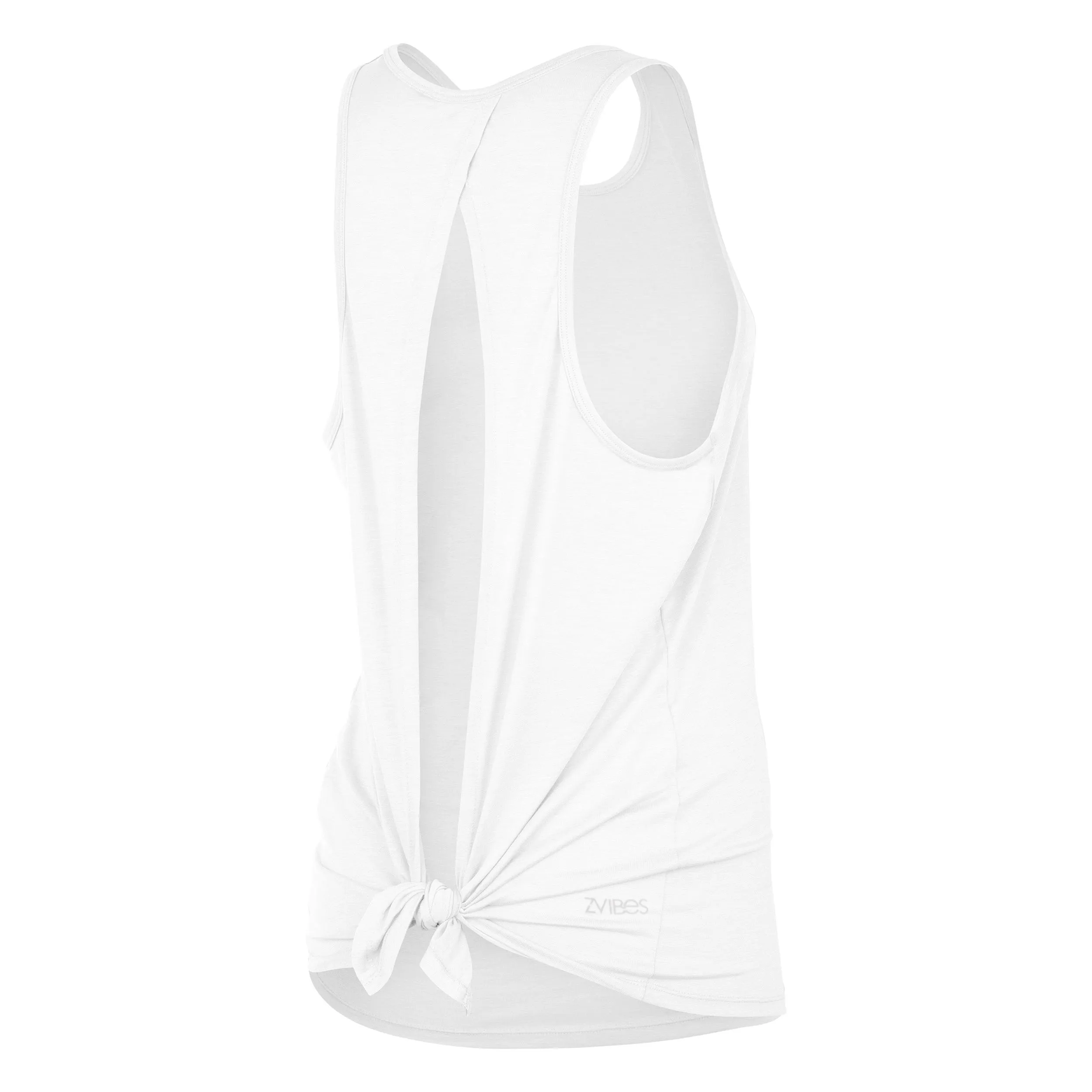 Polera Running Mujer ZVibes Basic Blanco