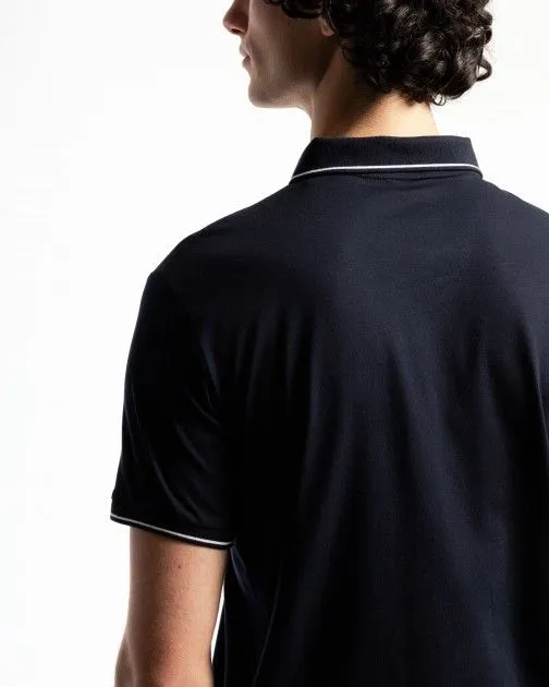 Polo Armani Exchange 8NZF71 ZJH2Z Azul