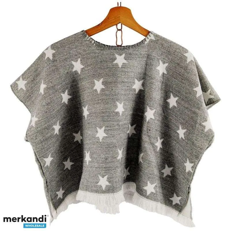 PONCHOS DE MARCA EUROPEA PARA NIñA  VARIEDAD Y CALIDAD EN VENTA MAYORISTA
