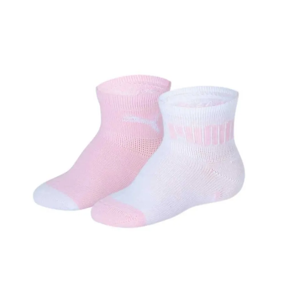 Puma Calcetines Pack 2 pares multicolor BEBE Rosa FINOS