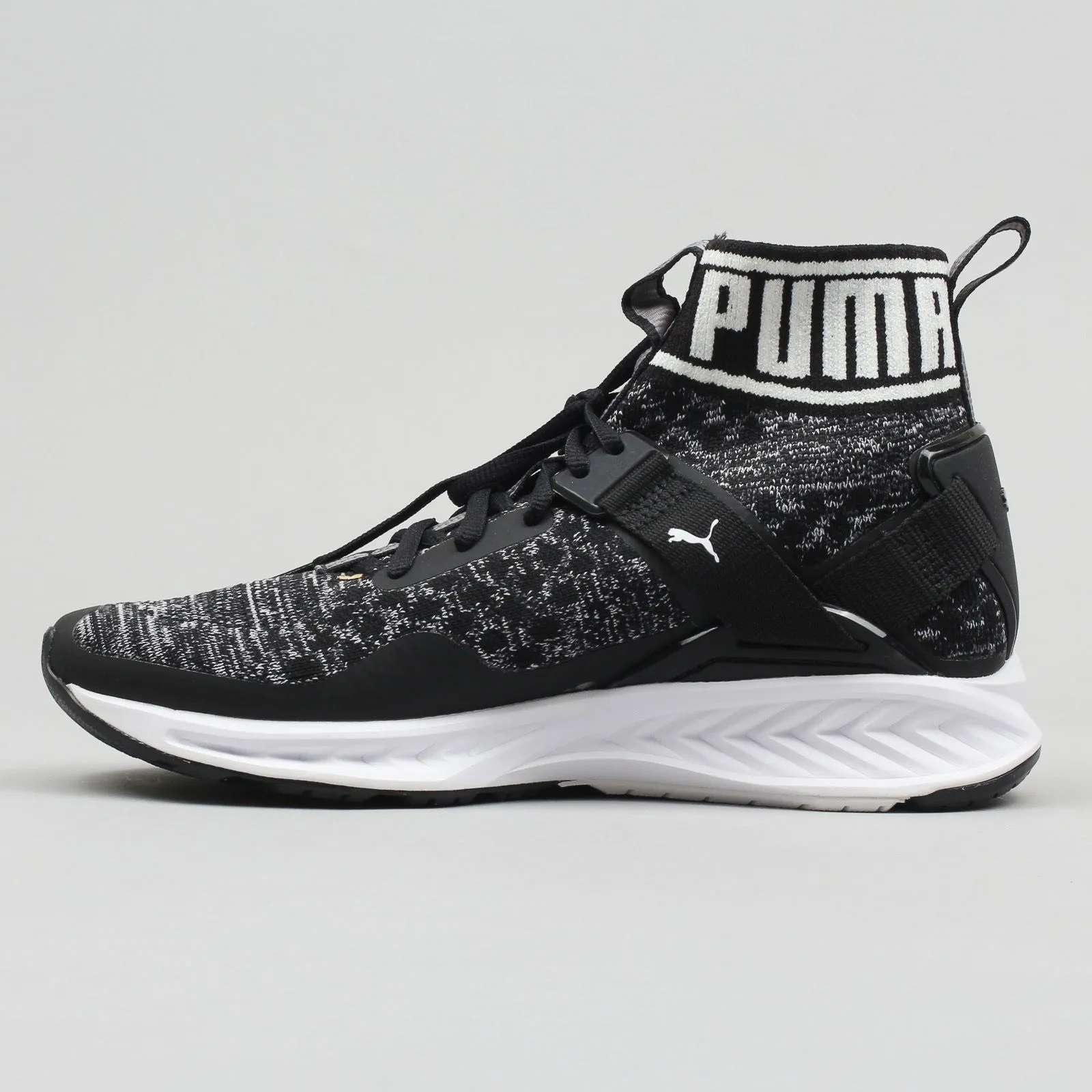 PUMA IGNITE EVOKNIT WN'S BLACK  QUIET SHADE  WHITE