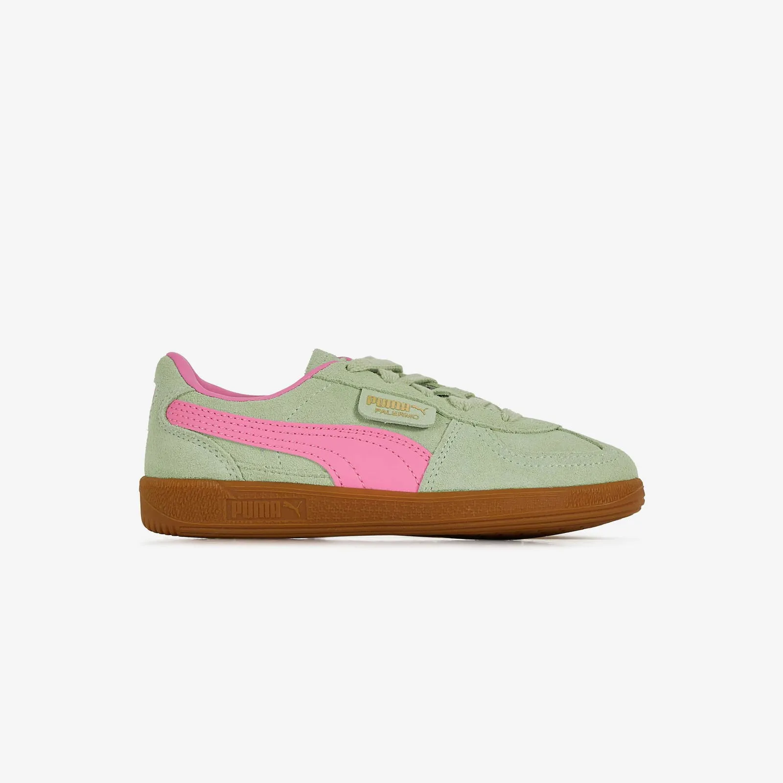 PUMA PALERMO VERT/ROSE  BéBé 