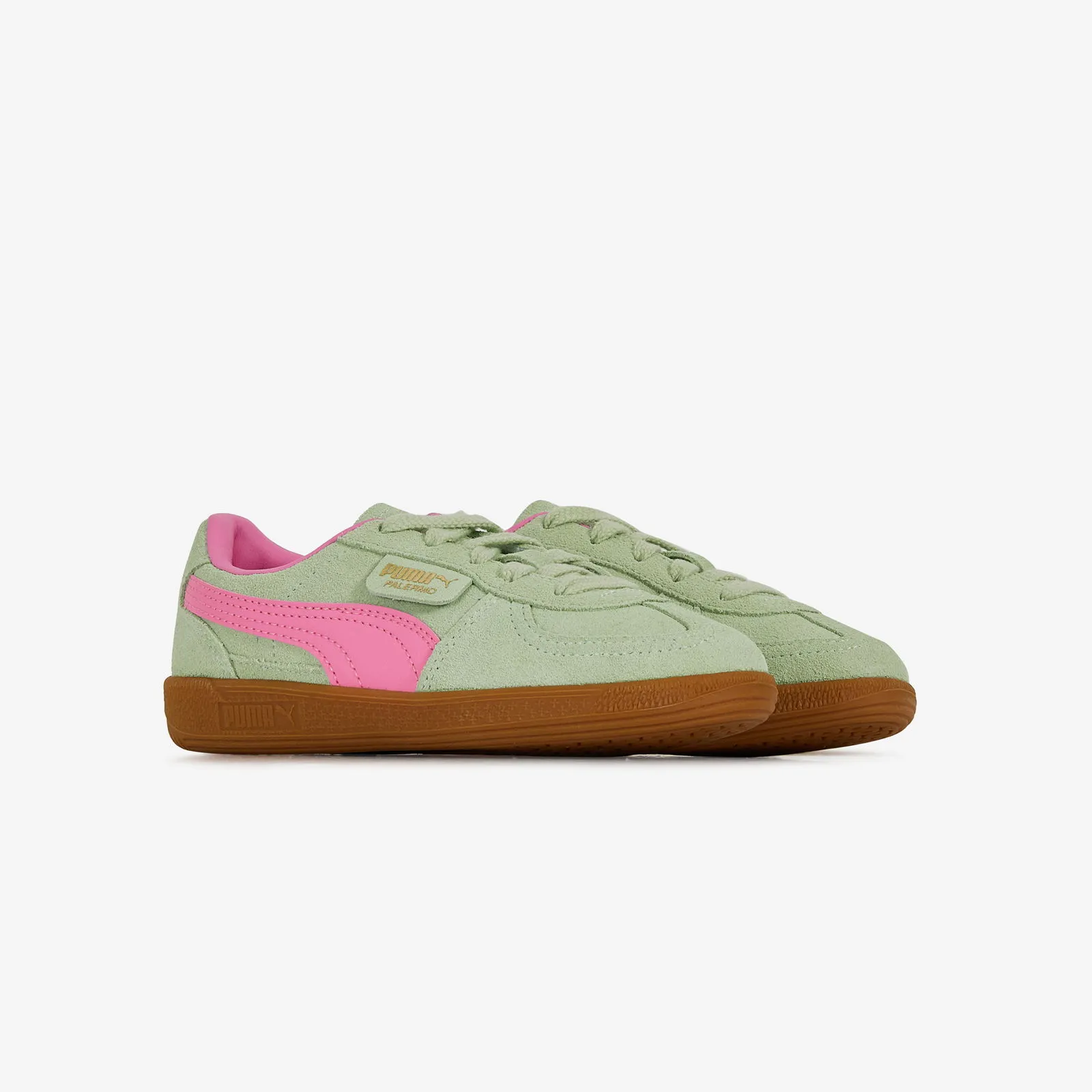 PUMA PALERMO VERT/ROSE  BéBé 