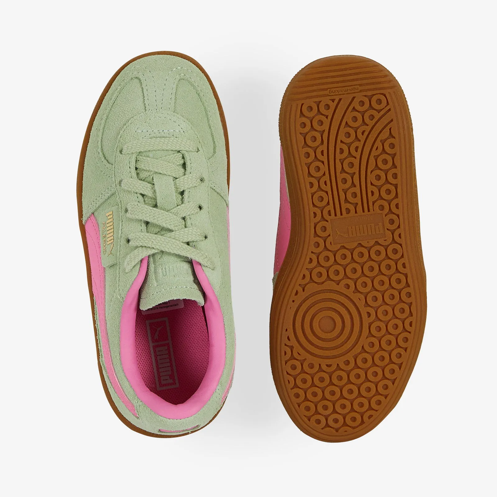 PUMA PALERMO VERT/ROSE  BéBé 