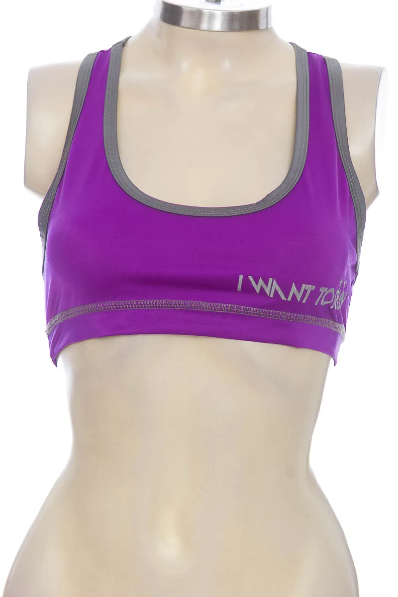 ROPA DEPORTIVA / SALIDA DE BAñO COLOR MORADO  EVA PINK
