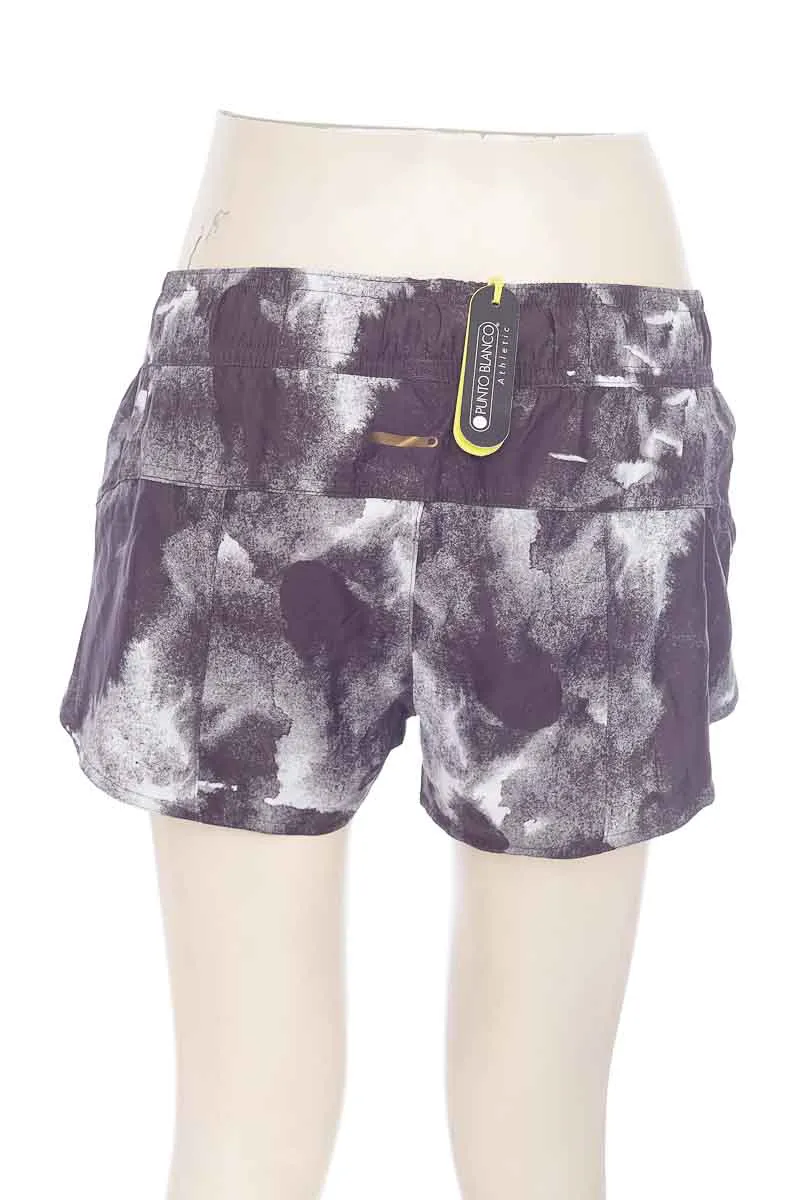ROPA DEPORTIVA / SALIDA DE BAñO COLOR NEGRO  PUNTO BLANCO