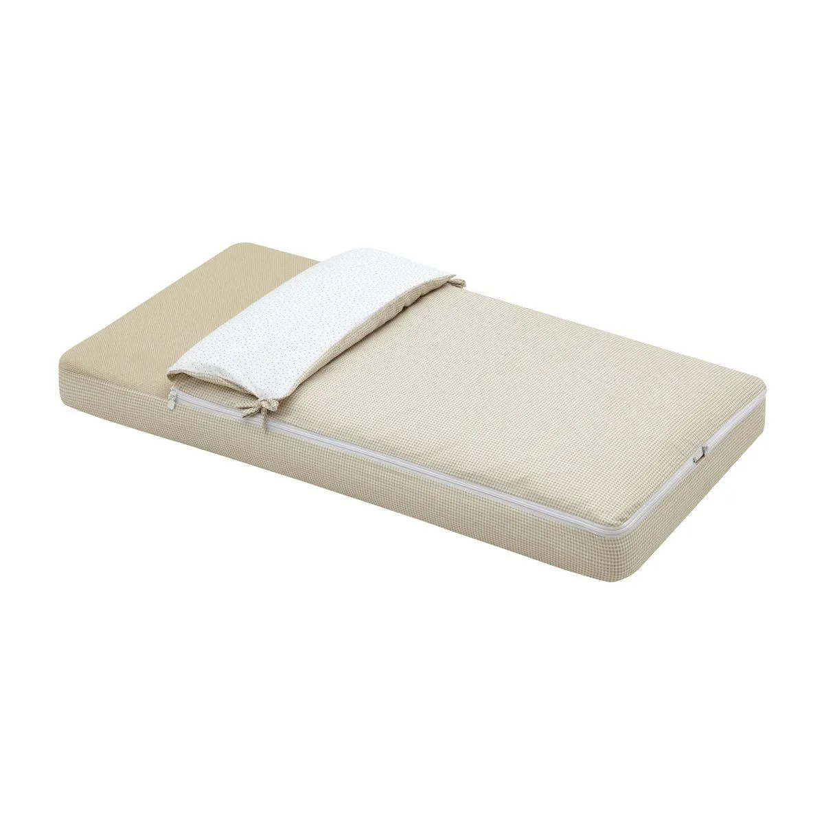 SACO DE CUNA I/V VICHY10 BEIGE 60x120x3 CM CAMBRASS
