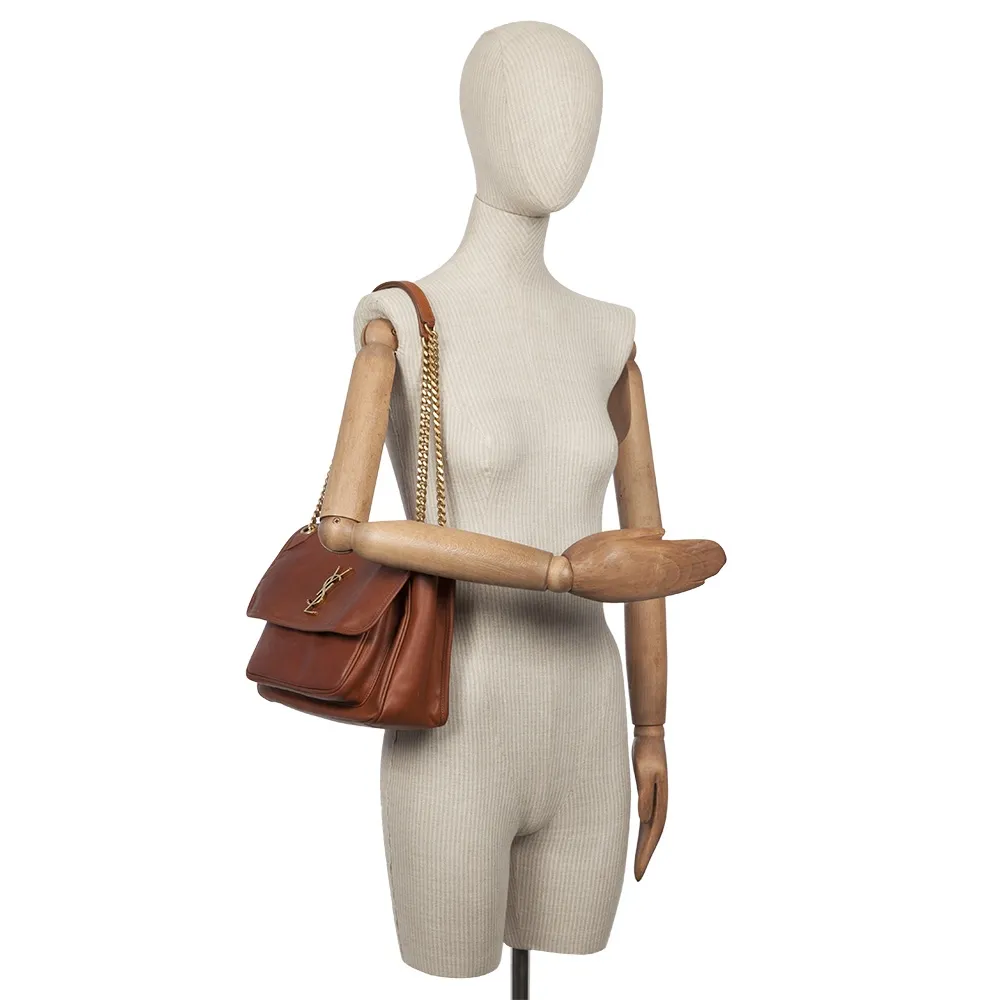 Saint Laurent Bolso Niki Marrón
