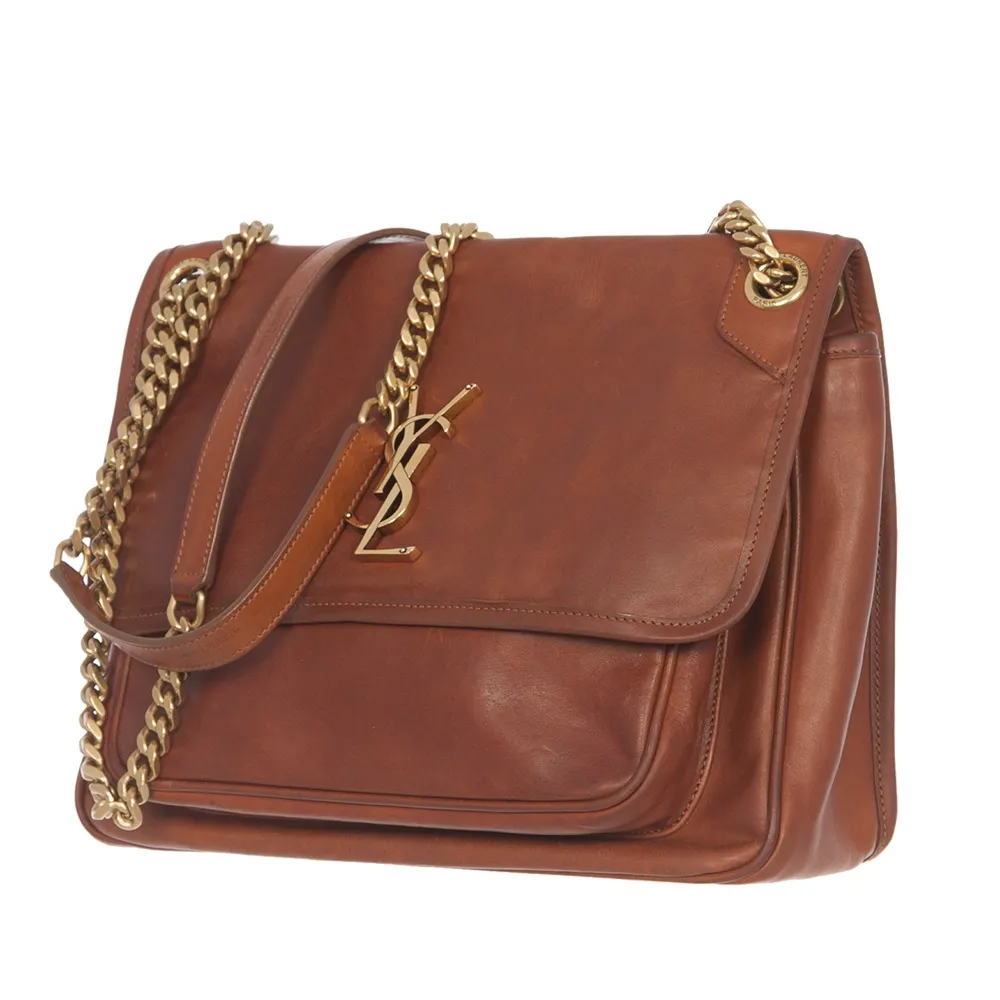 Saint Laurent Bolso Niki Marrón