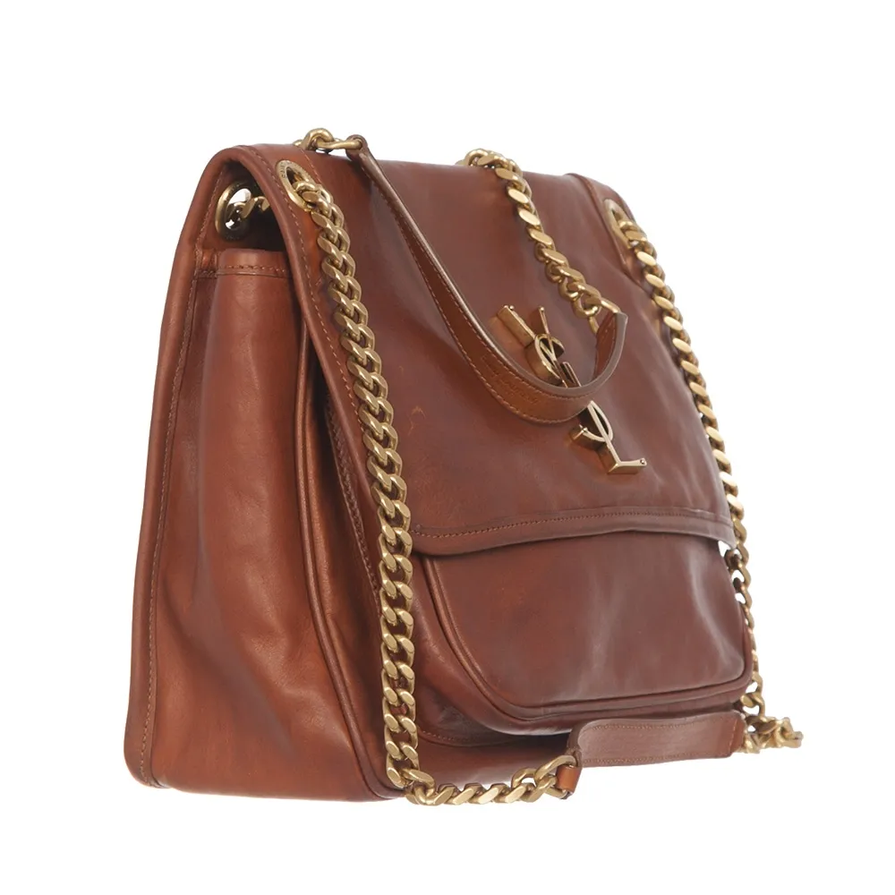 Saint Laurent Bolso Niki Marrón