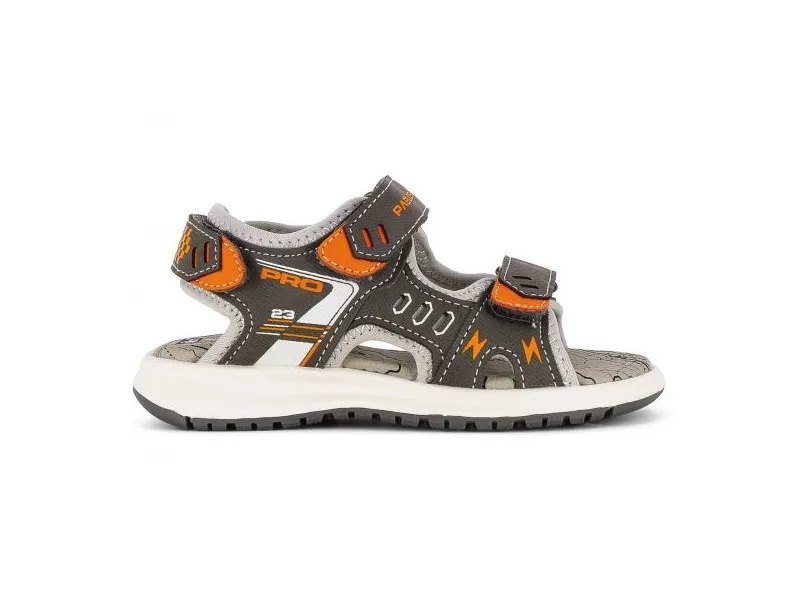 SANDALIA ABIERTA CON VELCRO 969350 PABLOSKY EN COLOR GRIS