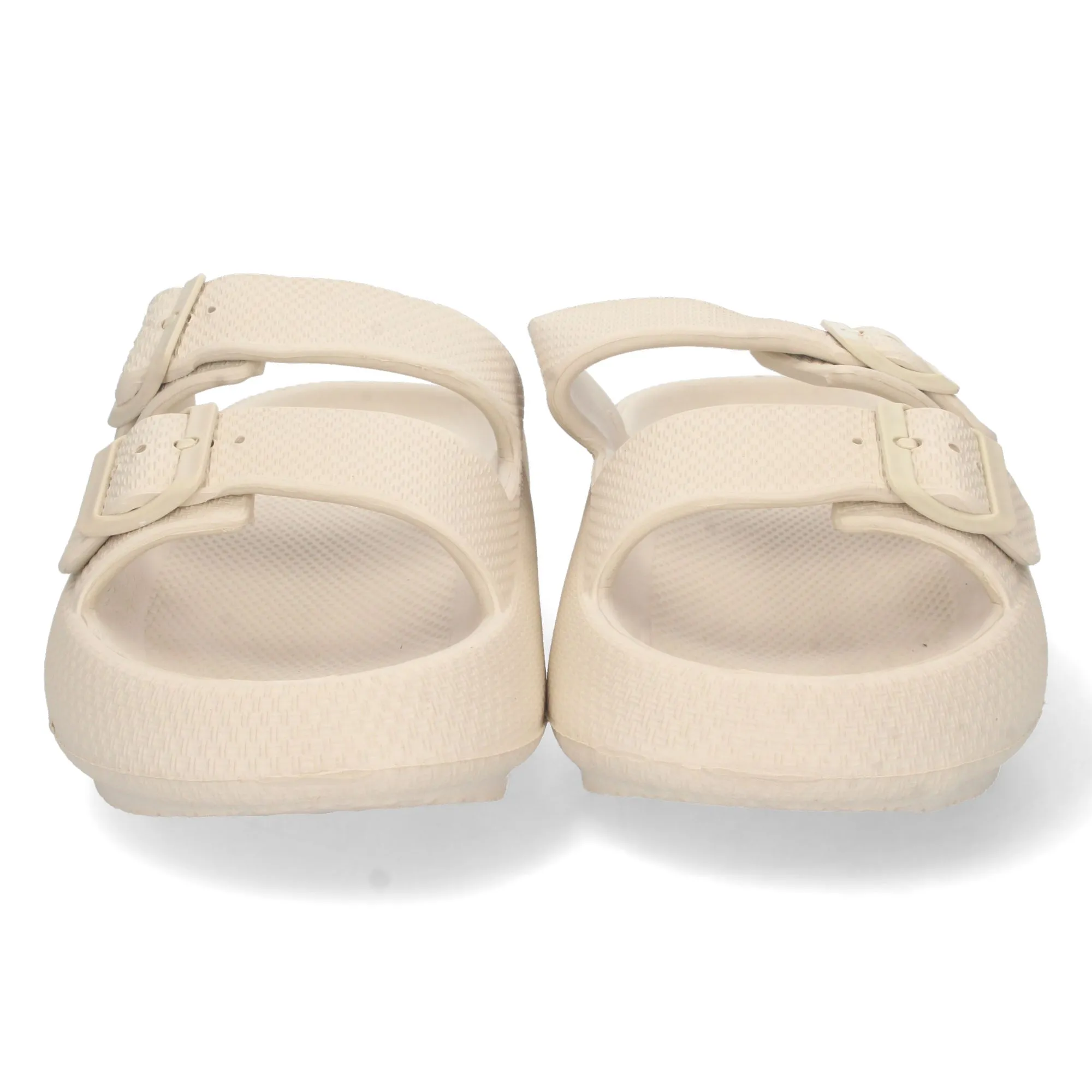 Sandalias planas con plataforma cómoda para hombre color beige 8030