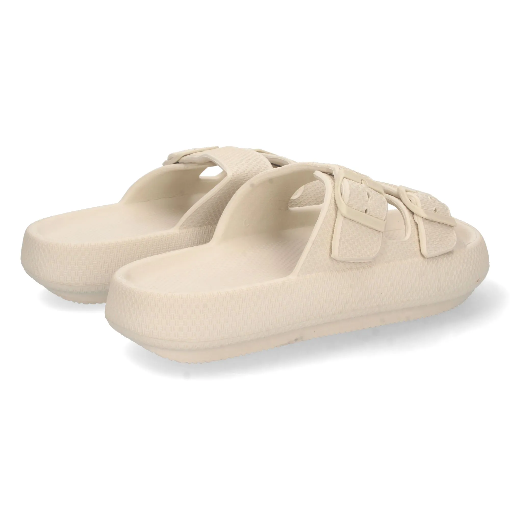 Sandalias planas con plataforma cómoda para hombre color beige 8030