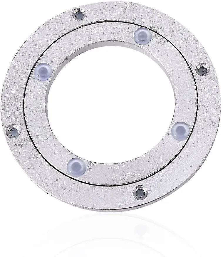 Sculpture Base Tabletop Rotation 360 Degree Ball Bearing Aluminum Turntable Tv Stand (size : 6inch)