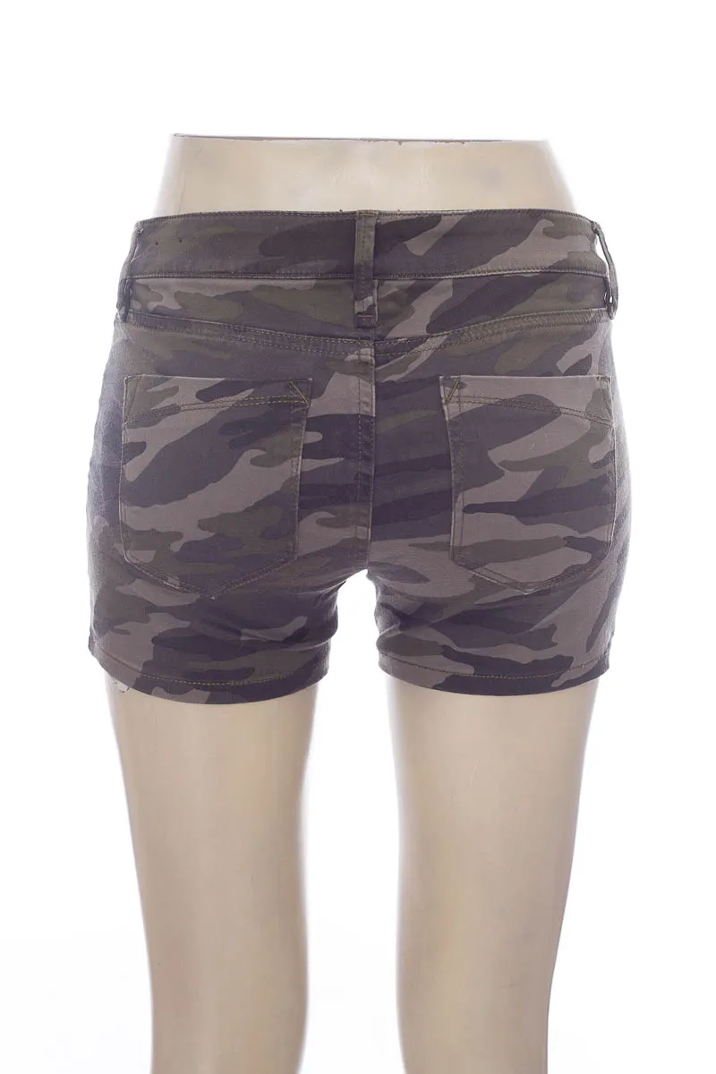 SHORT COLOR GRIS  EXPRESS